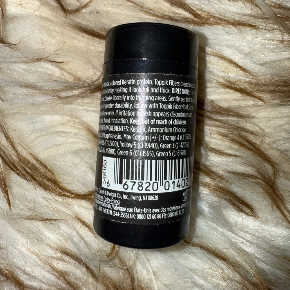 Toppik Hair Building Fibers in Dark Brown, Travel Size
